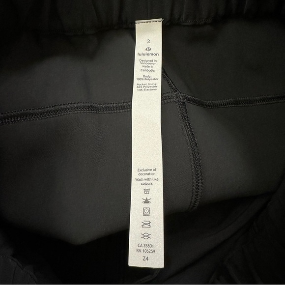 Lululemon On The Fly Pant *Woven 27" Black - Picture 11 of 12